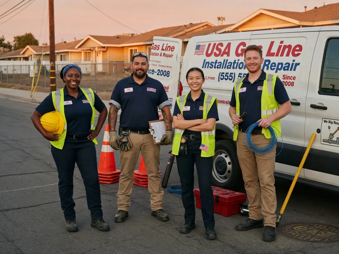 Gas Line Installation company in Shamrock, OK